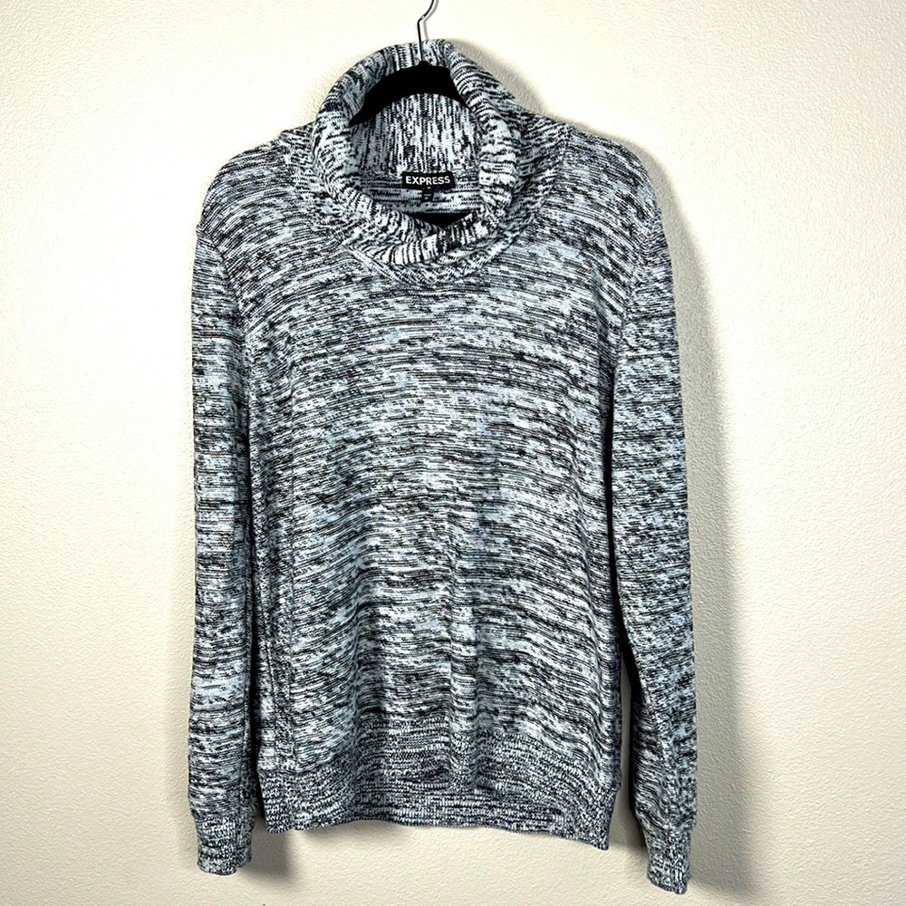 Express Black & Gray Sweaters